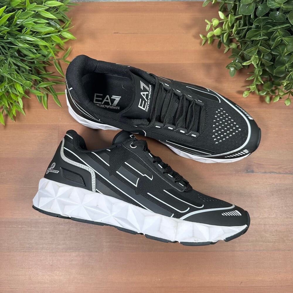 EA7 Emporio Armani Crusher Distance Sneakers Women's Size 5.5